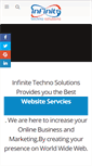 Mobile Screenshot of infinitetechnosolutions.com
